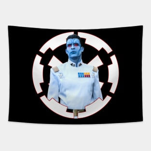 Imperial Blueberry - cog design Tapestry