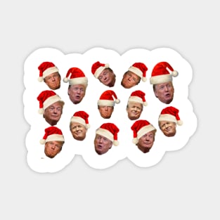 Donald Trump Christmas Magnet