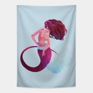 Aries Mermaid Tapestry