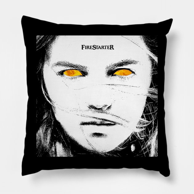 Firestarter Pillow by amon_tees