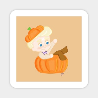 Pumpkin Angel Magnet