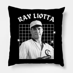 Ray liotta --- aesthetic Pillow