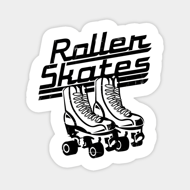 Roller Skates Magnet by nickemporium1