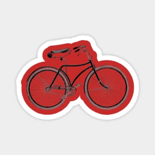 Vintage Bicycle Magnet