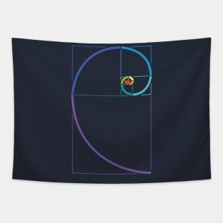 Fibonacci Heart Math Geometry Golden Ratio Tapestry