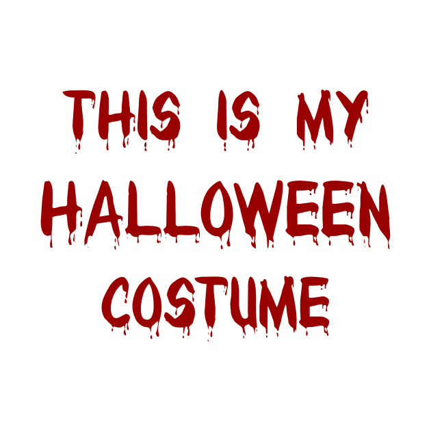 Halloween Costume Last minute no Ideas by Schneds Threads +