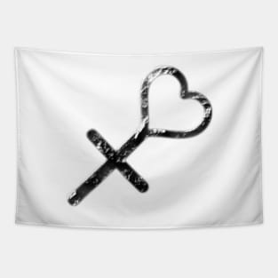 Heart Sagittarius Tapestry