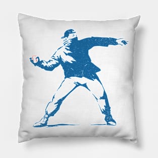 Banksy Baseball Pitcher Pillow