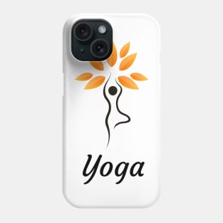 All I Need Is Love And Yoga And A Dog Phone Case