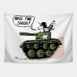 Magic Time Unicorn Tank Tapestry