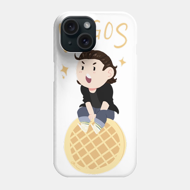 El Loves Eggos!! Phone Case by audytherose