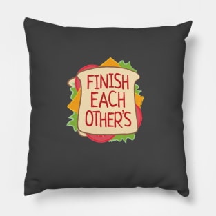 Finish Each Other's Pillow