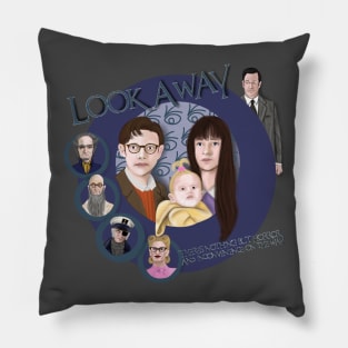 Look Away, Look Away Pillow