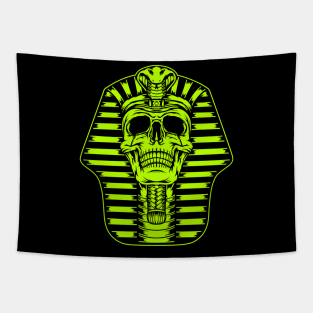 King Pharoah Skull Tapestry