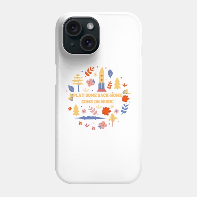 Mountain Music Merch Phone Case by Seligs Music