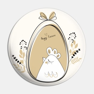 Happy Easter to Every Bunny | one cute chick Pin