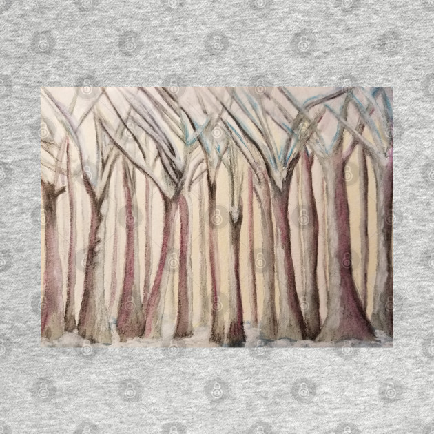 Winter Forest Winter Kids Long Sleeve T Shirt Teepublic