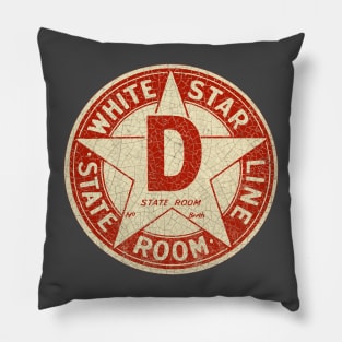 White Star Line Pillow