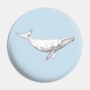 Humpback Whale Pin