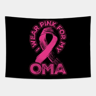 I wear pink for my Oma Tapestry