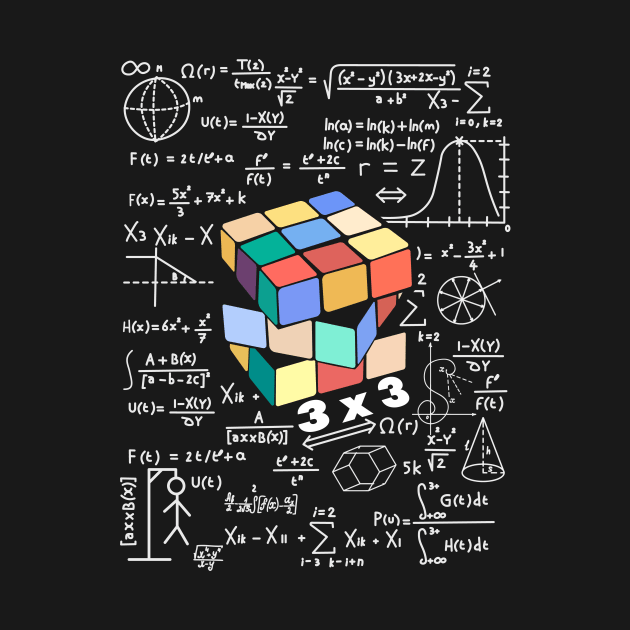 Math problem Rubik Rubics Cube by GrafiqueDynasty