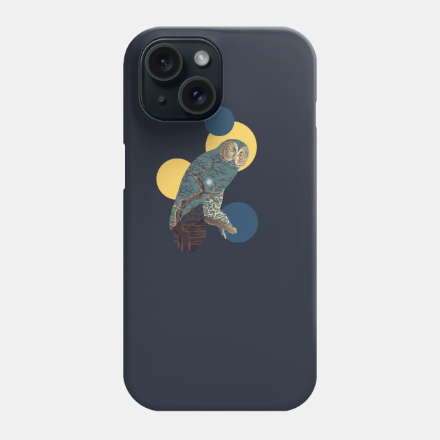 Owl Polka Phone Case by paulabelleflores