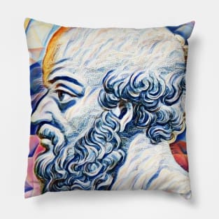 Eratosthenes of Cyrene Portrait | Eratosthenes of Cyrene Artwork 12 Pillow