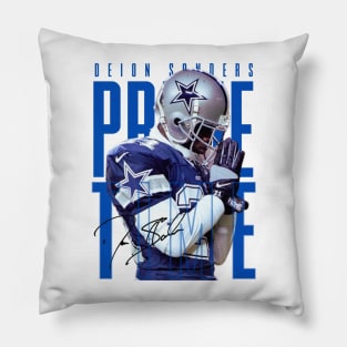 Deion Sanders Aesthetic Tribute 〶 Pillow