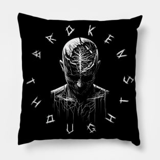 Surreal Broken Mind Pillow