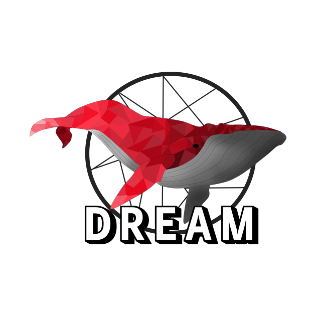 red dream whale by Faq-Qaf