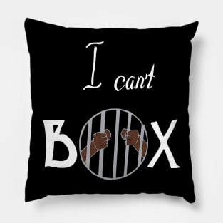 I can't box Pillow