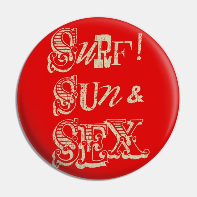 Surf! Sun & Sex 1965 Pin by JCD666