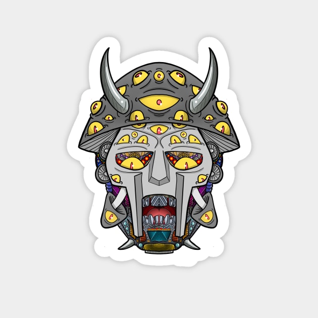 Czarface/MFDOOM mashup Magnet by John Coen Artistry