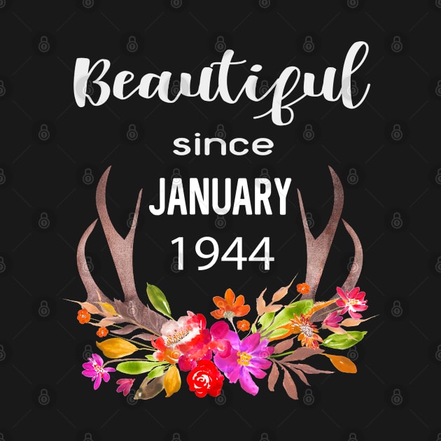 Deer Antler Elk Hunting Flower Horn Beautiful Since January 1944 by familycuteycom