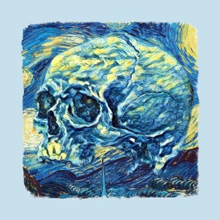 The Skull Van Gogh Style T-Shirt