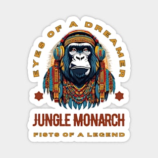 Jungle Monarch Magnet