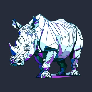 Geometric Rhino T-Shirt