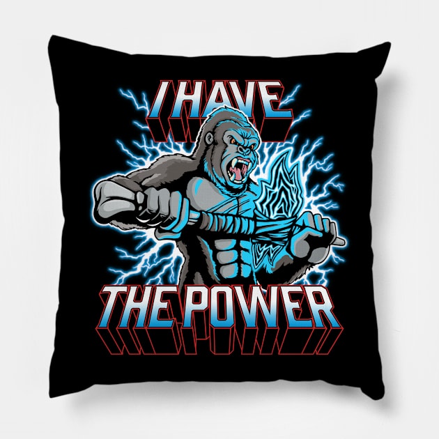 I Have Kaiju Buster Pillow by yellovvjumpsuit