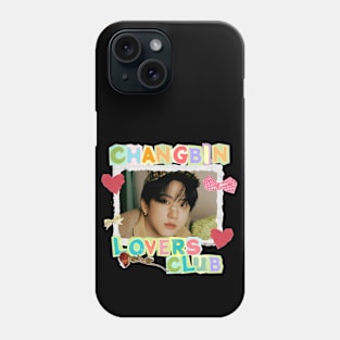 Changbin Lovers Club SKZ Scrapbook Phone Case