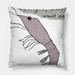 Spoon Shrimp Pillow