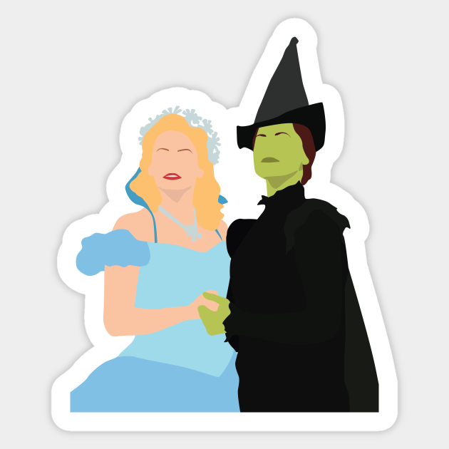 Wicked Broadway Musical Theatre Album Receipt Sticker
