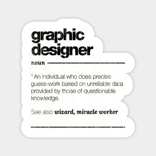 Graphic Designer Definition // Black Magnet