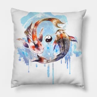 Dancing fishes Pillow
