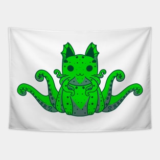 Cthulhu kitty Tapestry