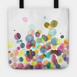 Watercolor Drops Tote