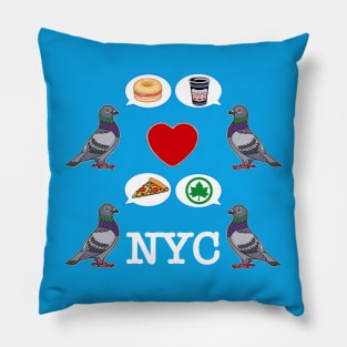 NY City Pigeon Pillow