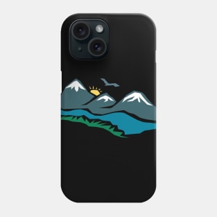 Geometry of the Mountain Phone Case