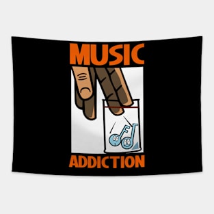 Music Addiction Tapestry