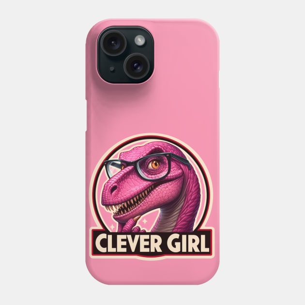 Clever Girl Logo Phone Case by liminalcandy