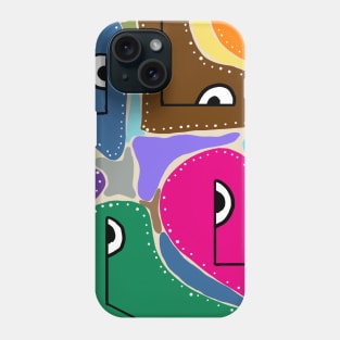 Angry eyes Phone Case